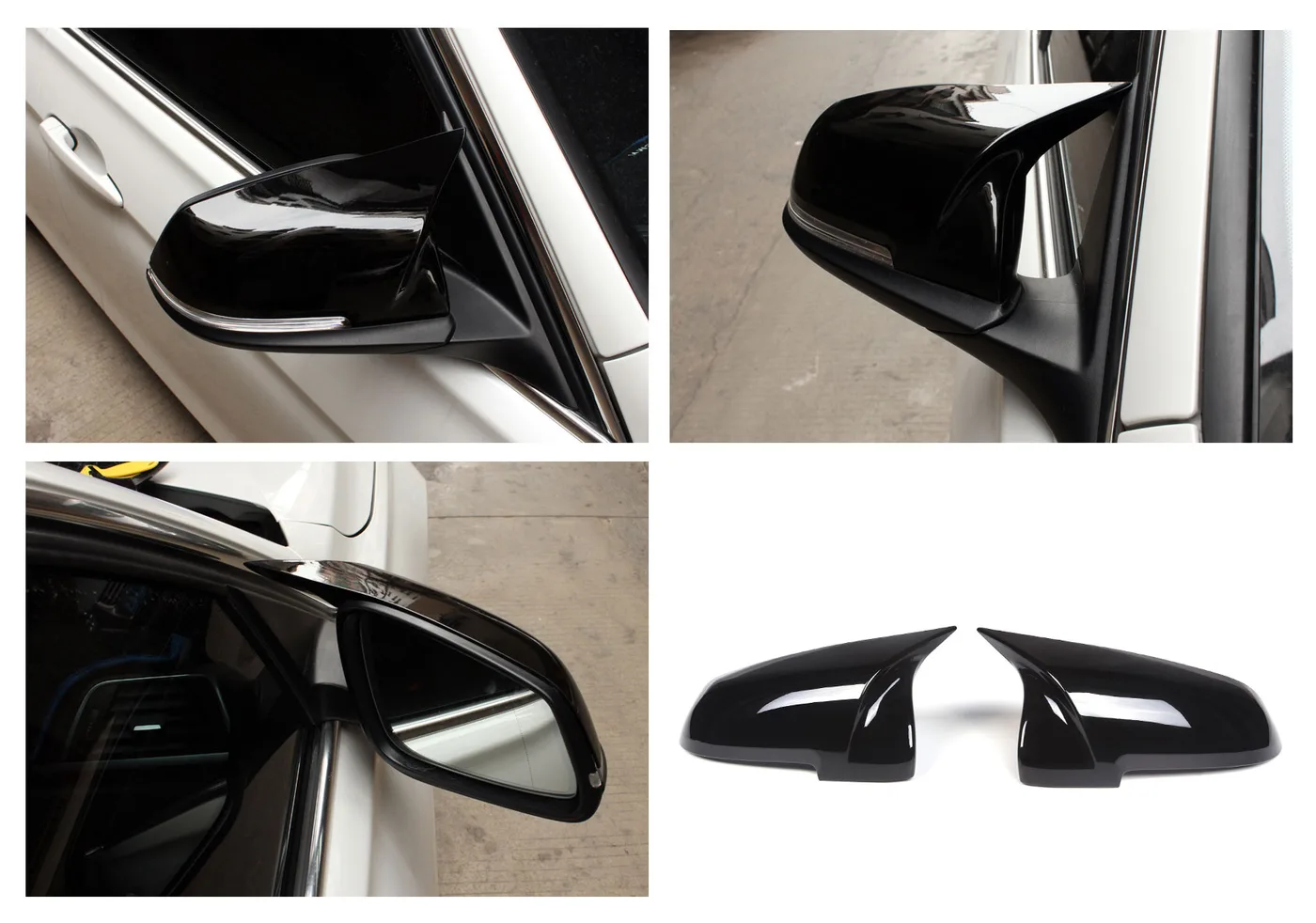 Peeglikatted Black Replacement BMW F10 F11 (LCI) F6 F12 F13 (vor-LCI) F01 F02 (LCI) jaoks