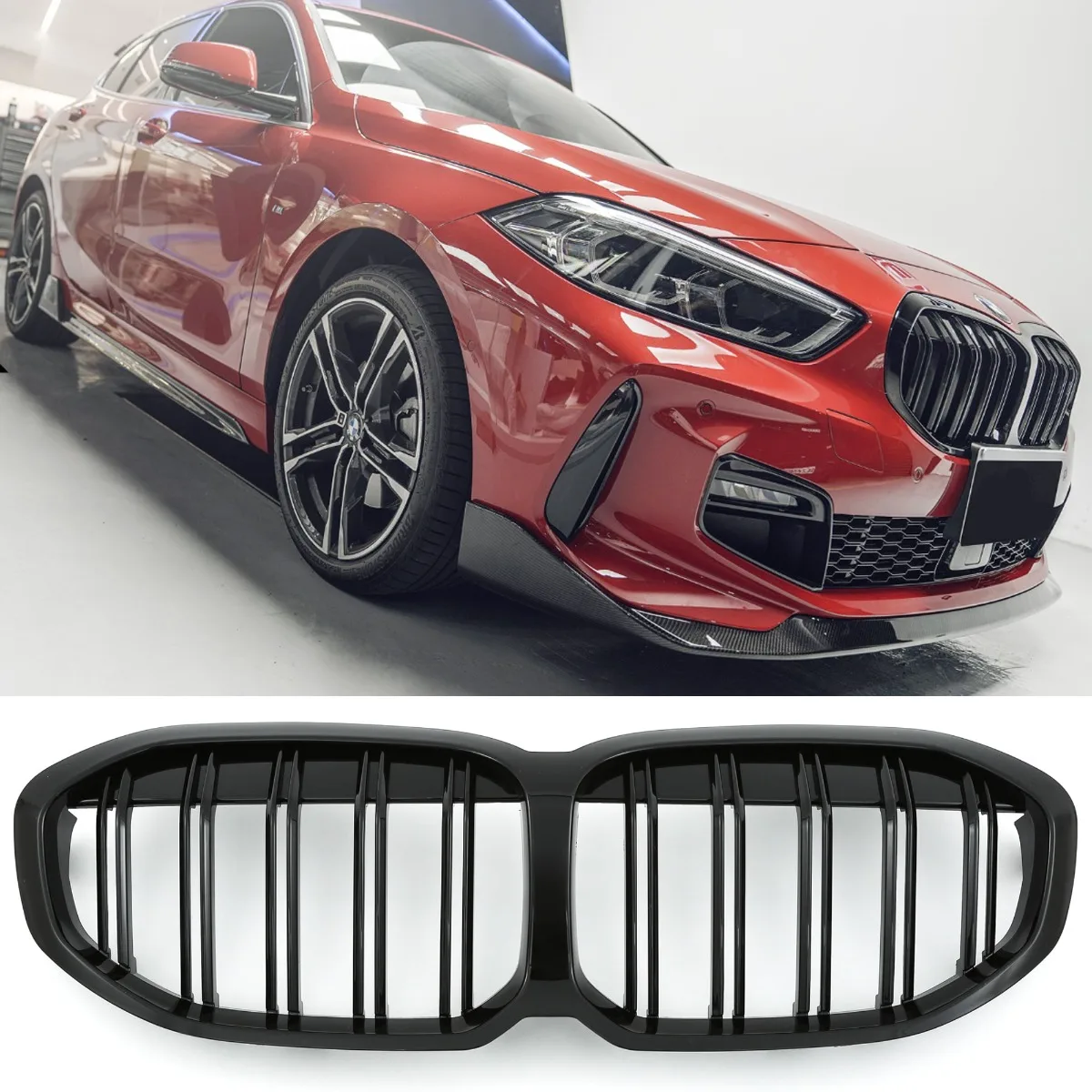 Iluvõre läikiv must mudelile BMW 1-seeria F40 F41 | 2019-2026