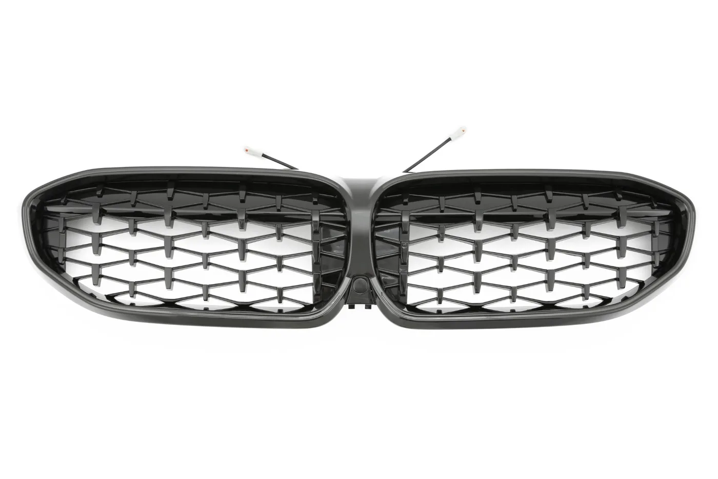 LED Grille Grille Gloss Black Diamond Style for BMW 3 Series G20 | 2019-2022