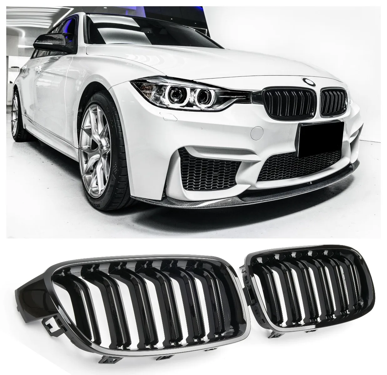 Iluvõre läikivmust BMW 3 Series F30 F31 jaoks | 2011-2019