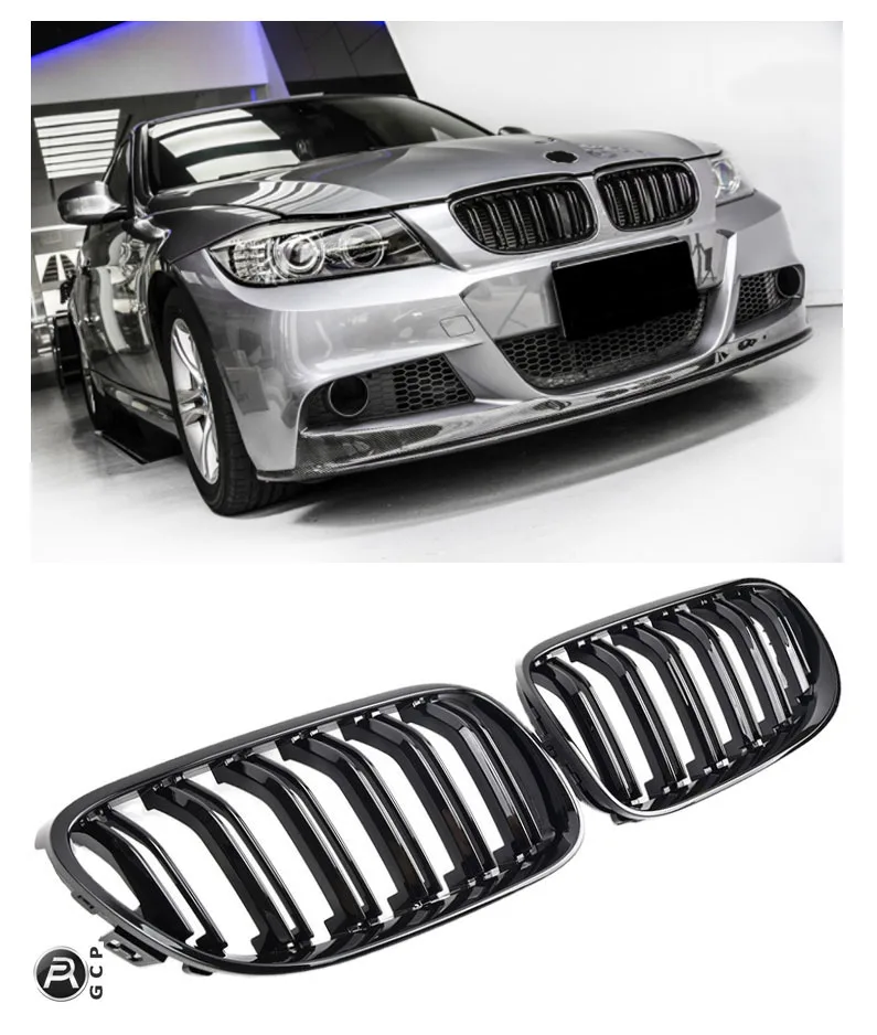 Решётка радиатора глянцево-чёрная для BMW E90 E91 | 2008-2012