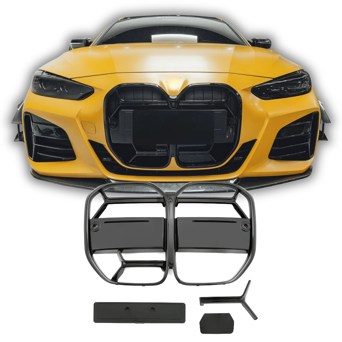 Grille CS Grille Gloss Black for BMW 4 Series G22 G23 | 2020-2026