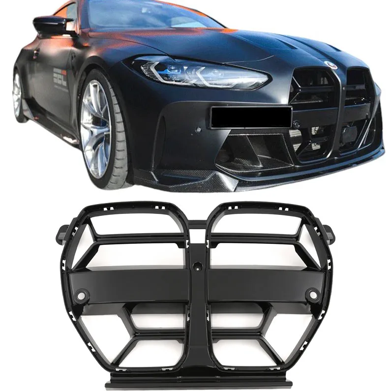 Grille Grille Gloss Black for BMW 3 Series M3 (G80 G81) 4 Series M4 (G82 G83)