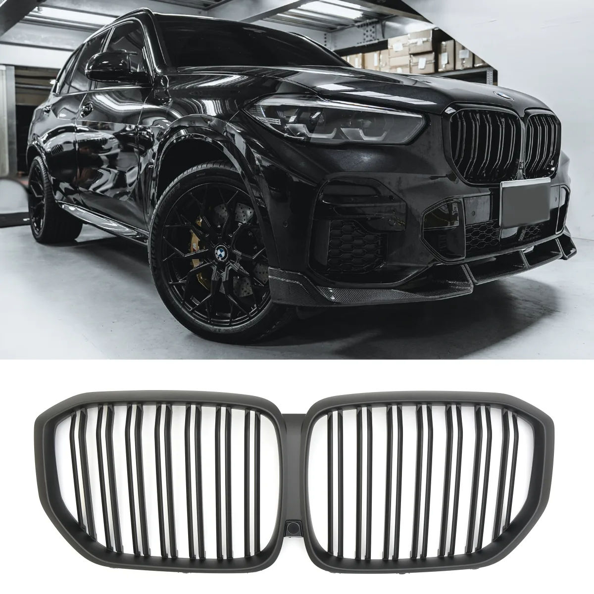 Grille Matte Black for BMW X5 G05 | 2018-2023