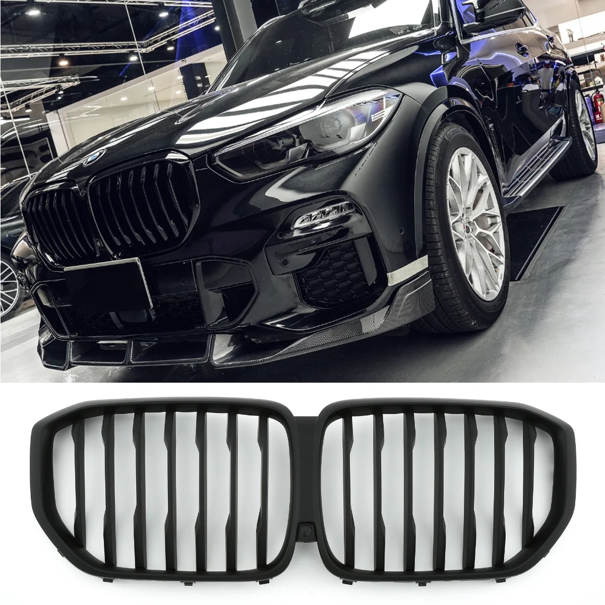 Grille Matte Black for BMW X5 G05 | 2018-2023