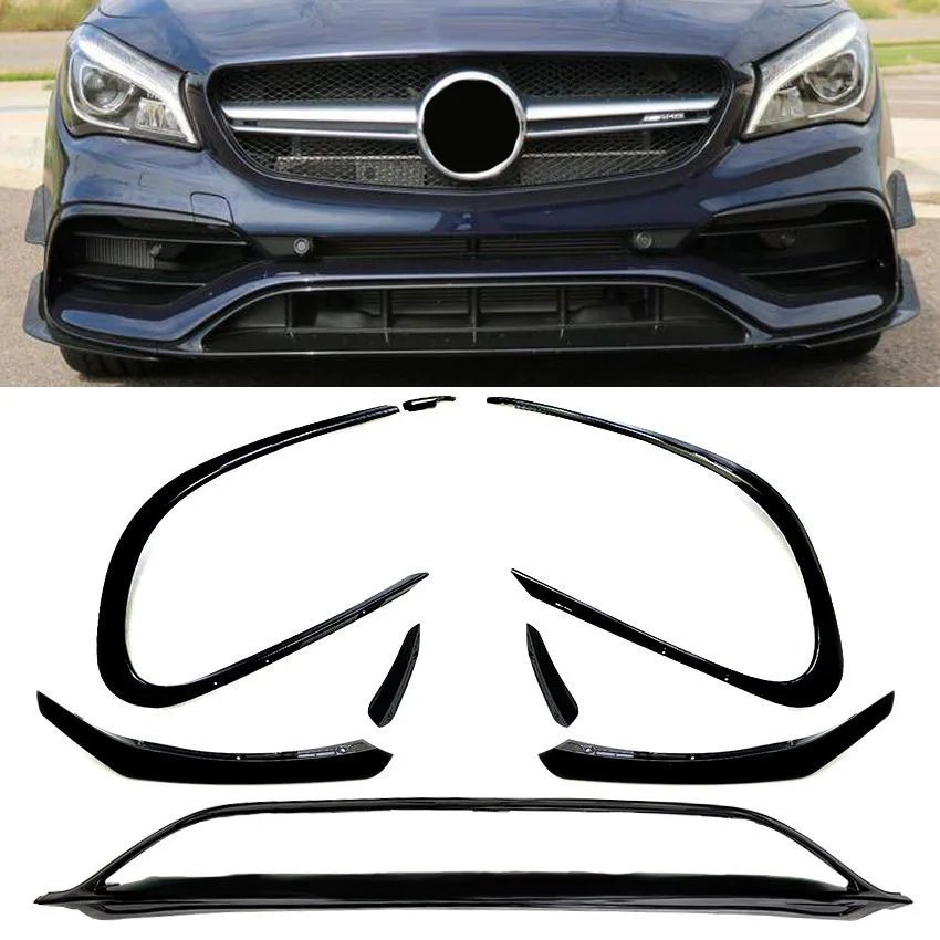 Передний спойлер для Mercedes C117 CLA-class Facelift | 2016-2019
