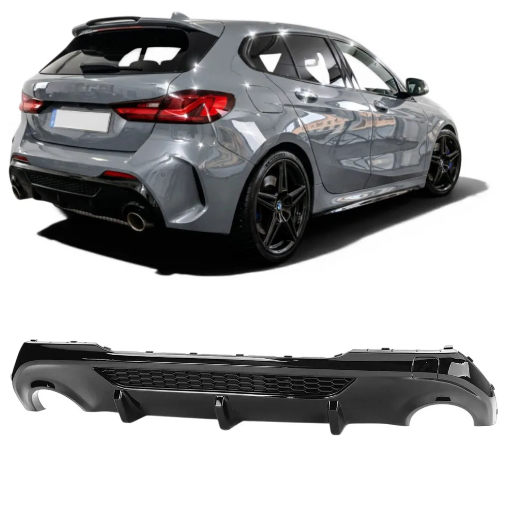 Difuusor sobib mudelile BMW 1-seeria F40 M Sport paketiga (2019–2024)