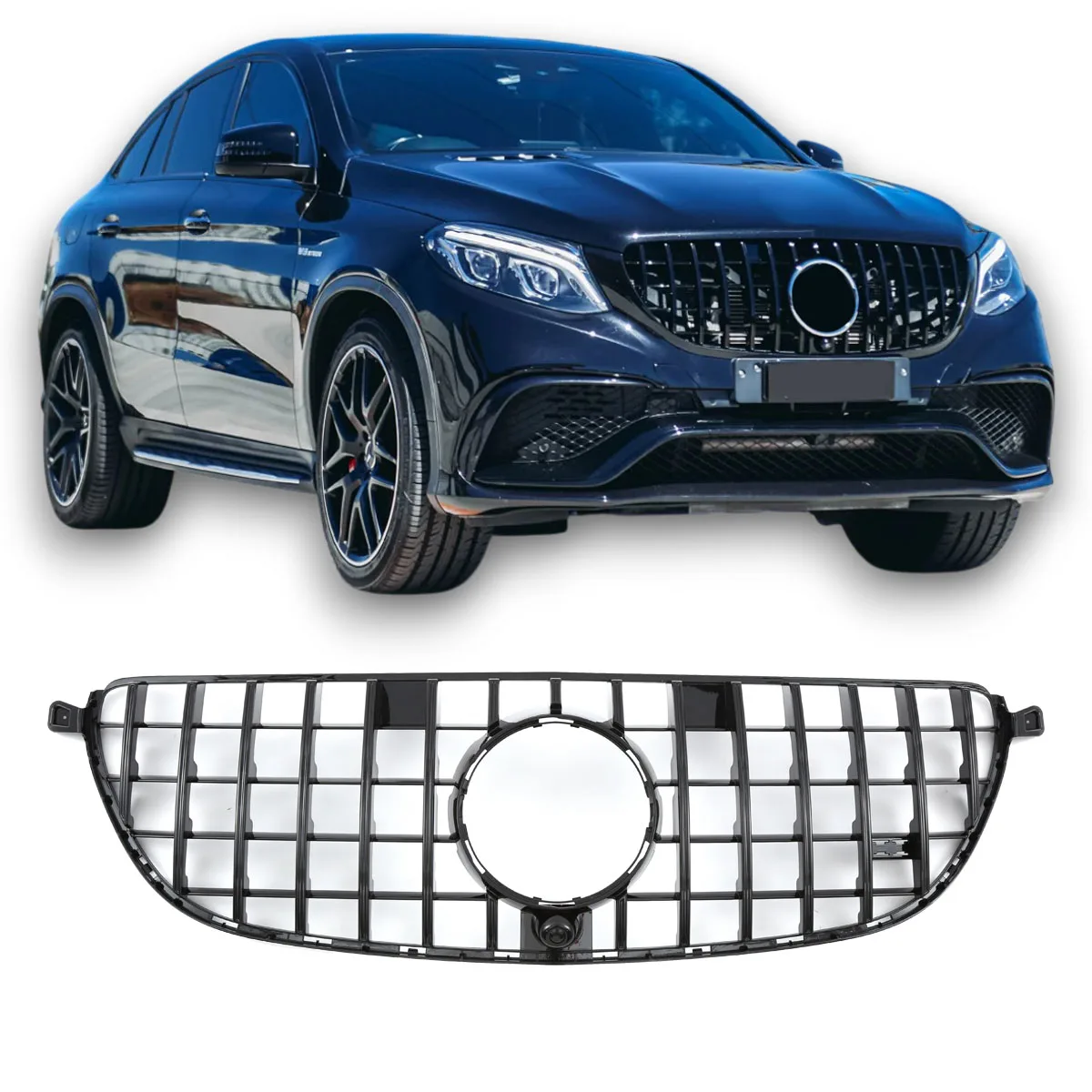 Panamericana GT Grille for Mercedes W166 C292 GLE 63amg | 2015-2019