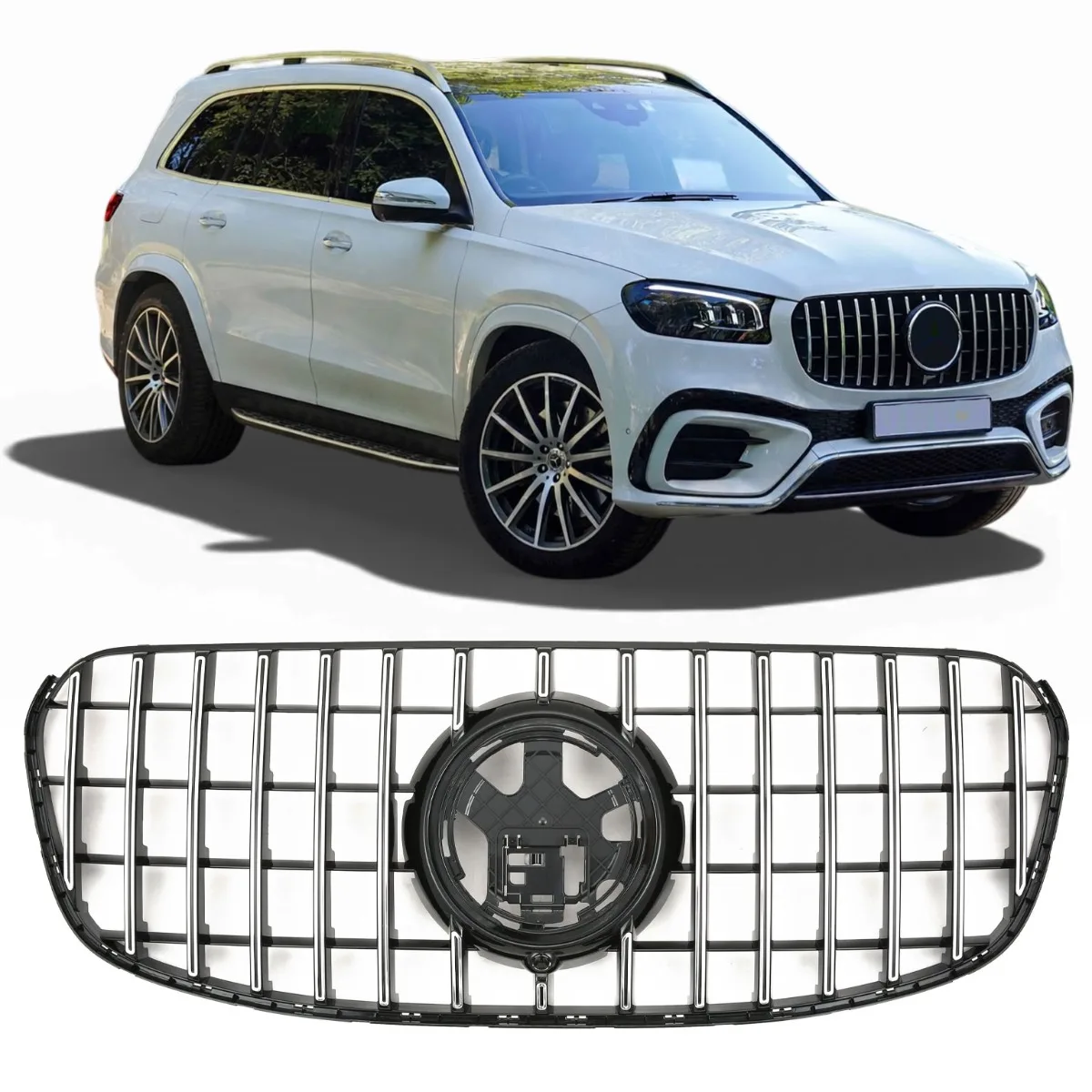 Решётка Panamericana GT для Mercedes X167 GLS Facelift | 2023-2026