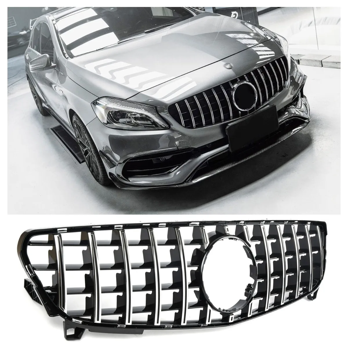 Panamericana GT Grille for Mercedes W176 Facelift | 2015-2018