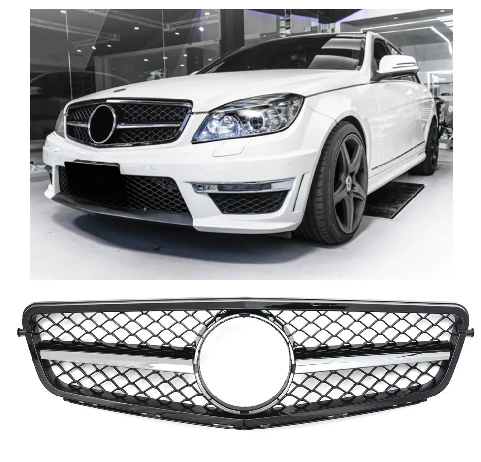Võre Mercedes W204 S204 must + kroom jaoks | 2007-2014