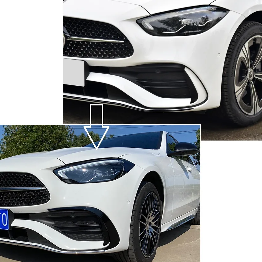 Esiaerolõpuste spoiler Mercedes W206 S206 C AMG Line jaoks | 2021-2026