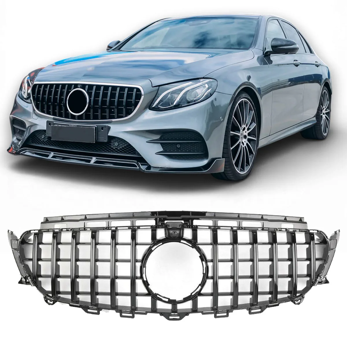 Võre Mercedes W213 S213 A238 C238 E-klassi jaoks, must | 2017-2020