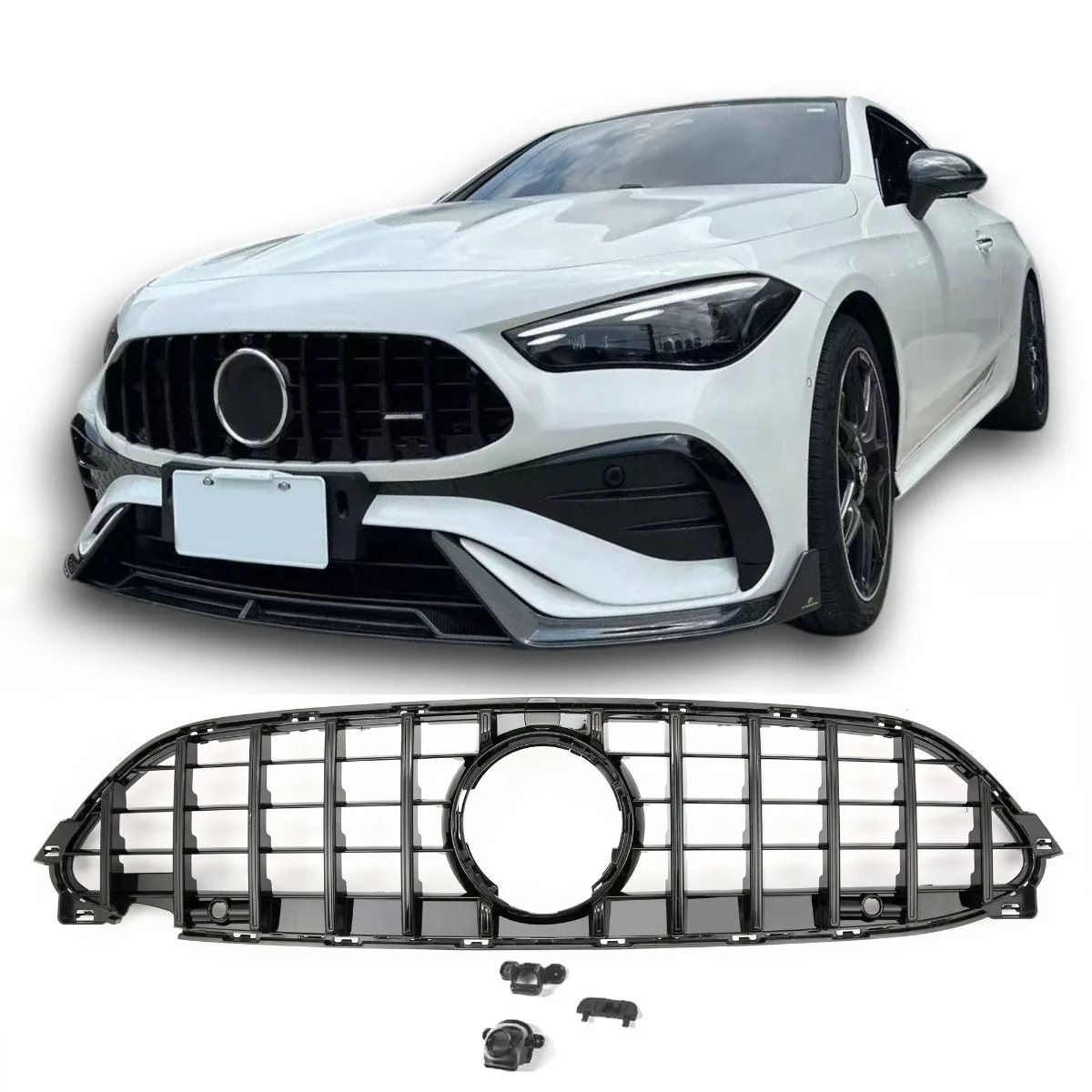Решетка радиатора для Mercedes C236 и A236 CLE Panamericana GT | 2023-2026