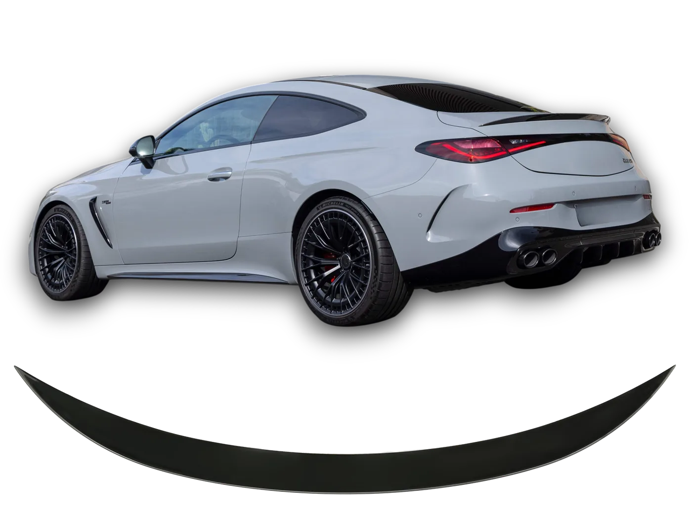 Tagaspoiler läikiv must mudelile Mercedes CLE Coupe C236 | 2023-2026