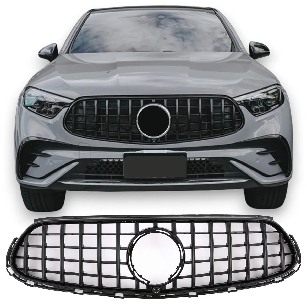 Решётка Panamericana GT для Mercedes X254 GLC AMG-Line | 2022-2026