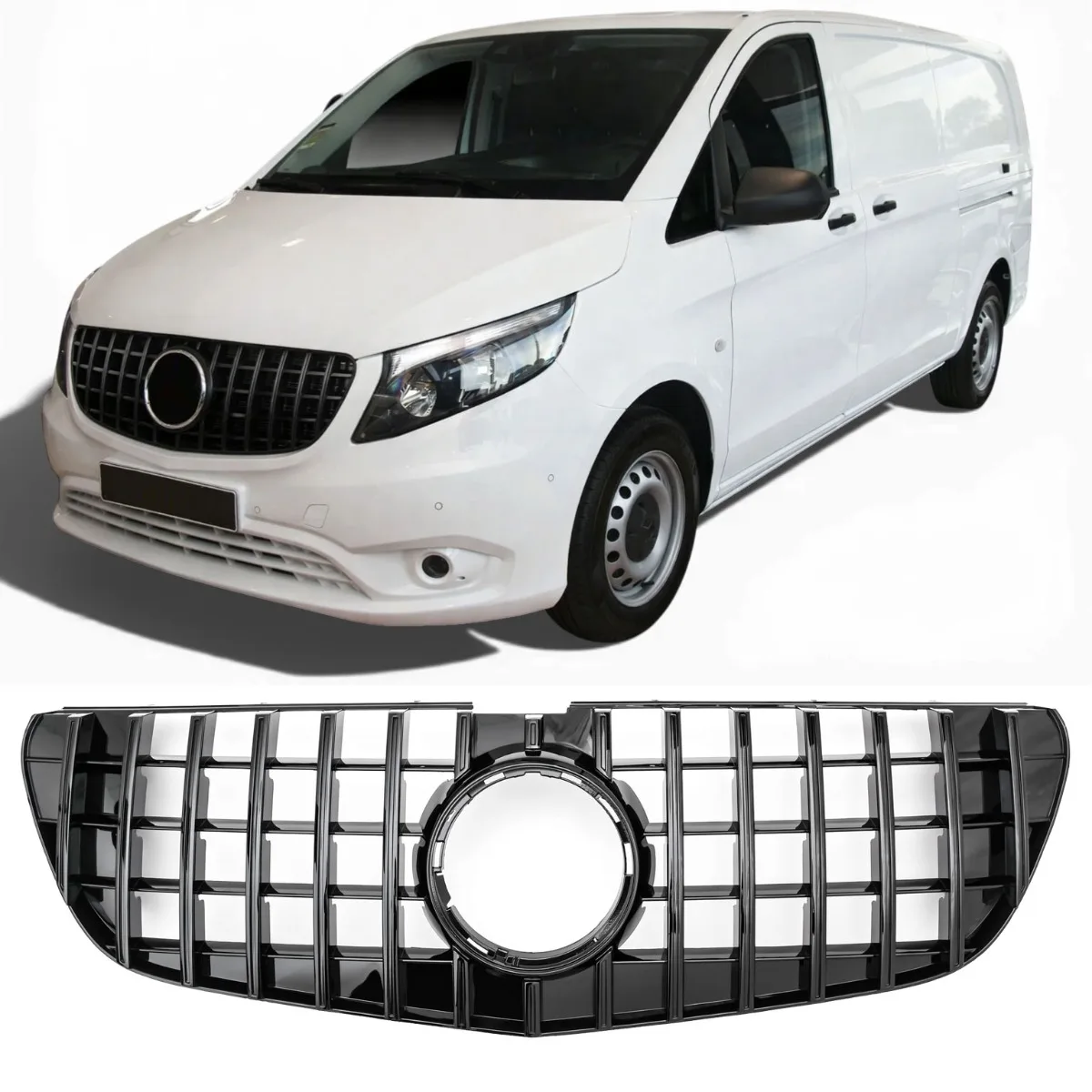 Panamericana GT Grille for Mercedes W447 Vito Pre-Facelift | 2014-2019