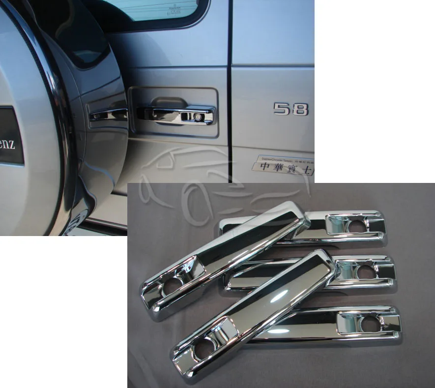 chrome Türgriffabdeckungen Türgriff for Mercedes G-class W463 | 1990-2014
