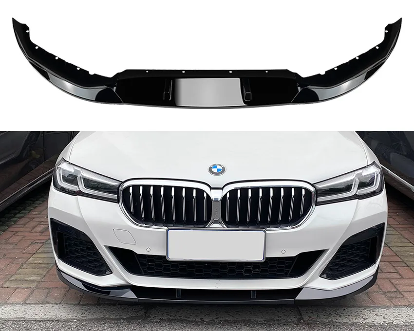 Передний сплиттер-спойлер для BMW 5 Series G30 G31 LCI M Package | 2020-2024