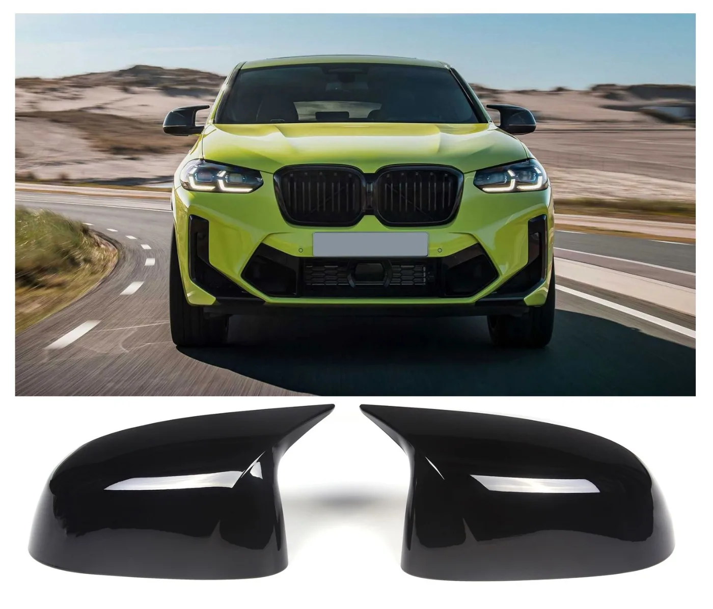 Mirror Covers Black Replacement for BMW G01 G02 G05 G06 G07 | 2017-2022