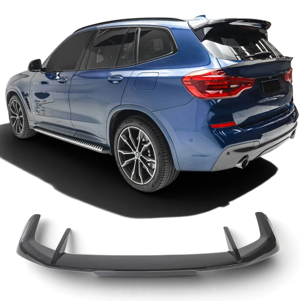 Katusespoiler tagumine tiib must sobib BMW X3 G01 jaoks (2018–2024)