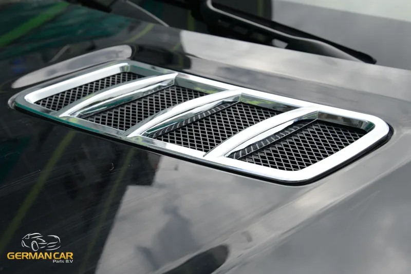 chrome Air Intakes Fins Bonnet Mercedes for Mercedes W166 M ML GL GLS