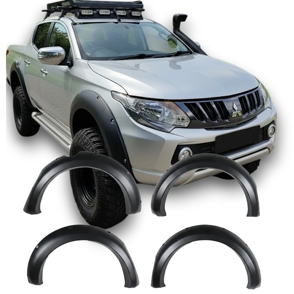 Fender Flares Jumbo for metsubishi L200 Triton Seriess 5 | 2015–2018 & Fiat Fullback | 2015–2019