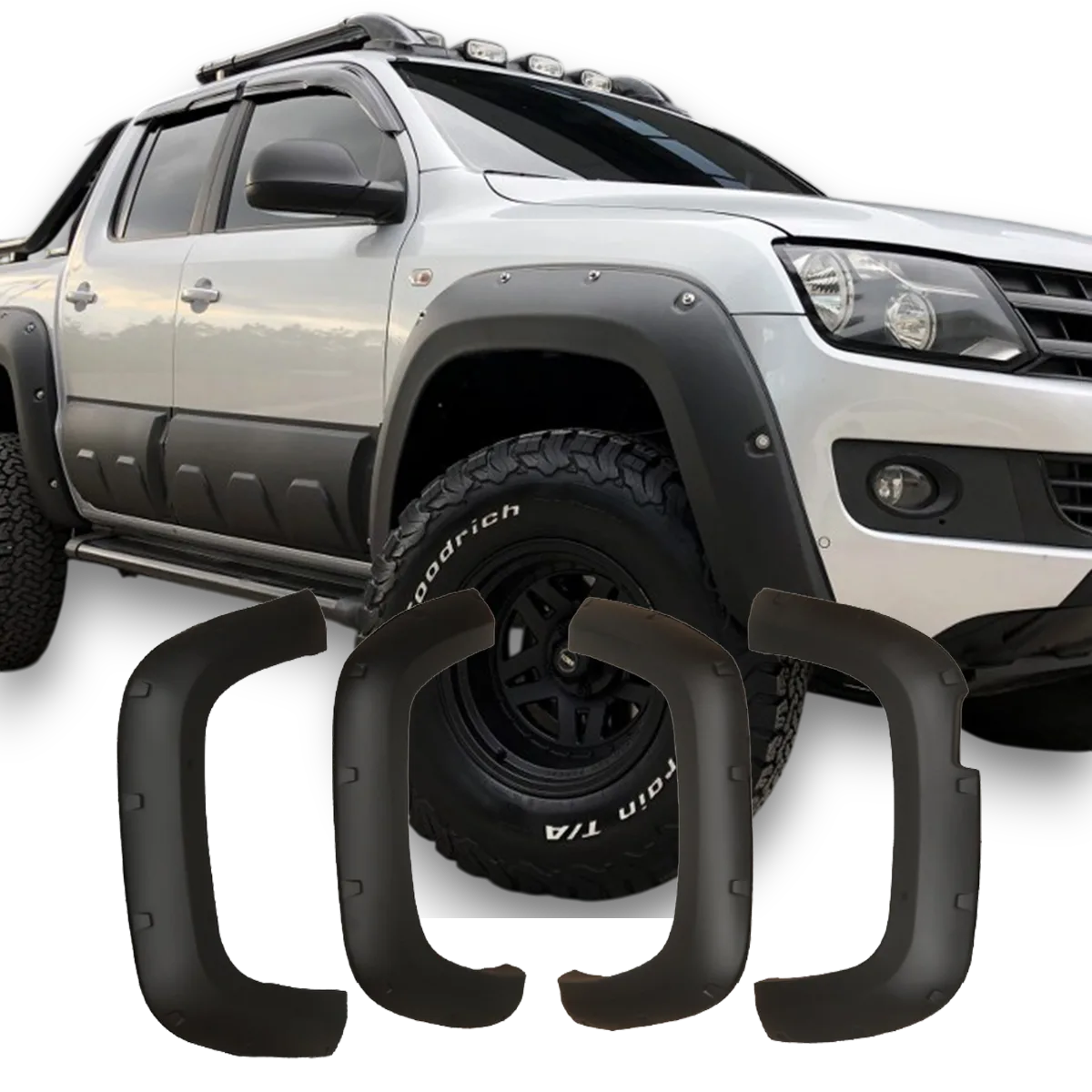 Расширители арок Jumbo для Volkswagen Amarok MK1 Facelift | 2016–2021