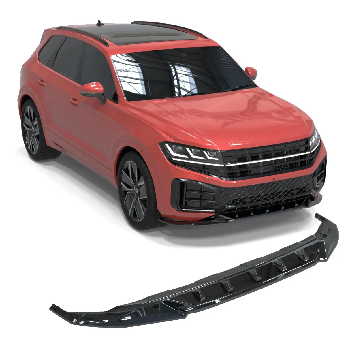 Front splitter for Volkswagen Touran Mk3 Facelift R-Line | 2024-2026