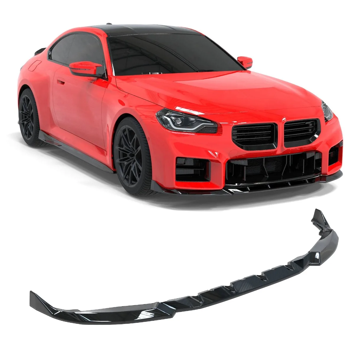 Передний сплиттер для BMW 2 серии M2 G87 | 2023-2026