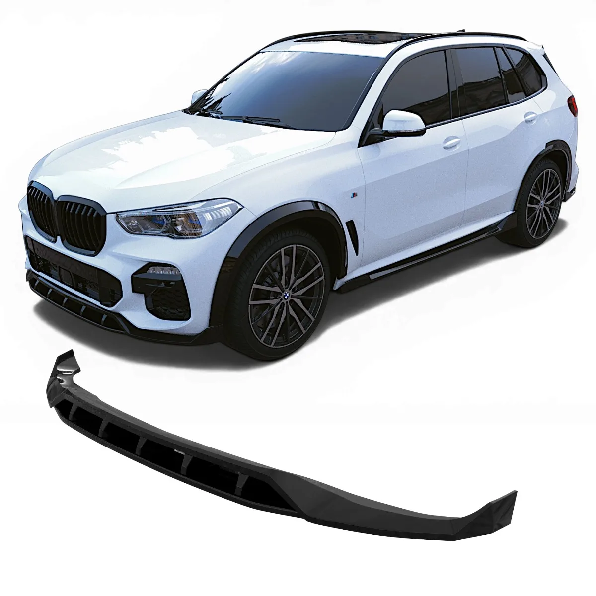 Front splitter for BMW X5 G05 | 2018-2023 (vor-LCI) with M Package | 2018-2026