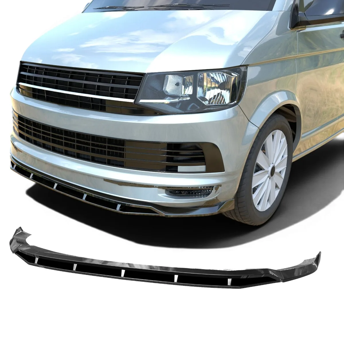 Front splitter for Volkswagen Transporter T6 | 2015–2019