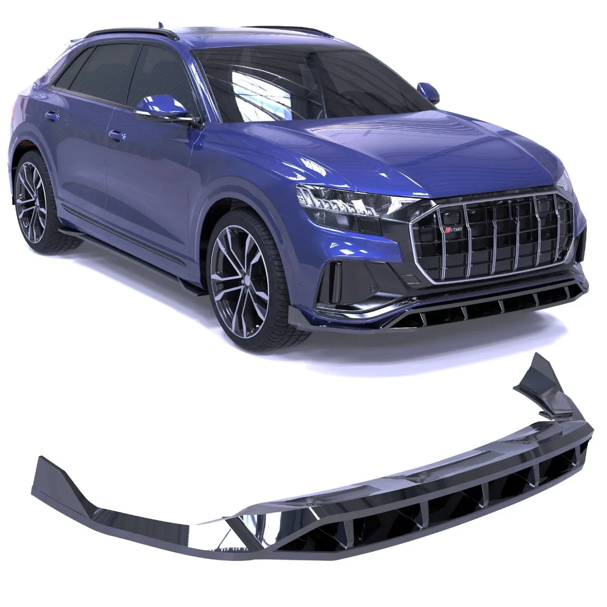 Front splitter for AUDI SQ8 Mk1 | 2019-2023