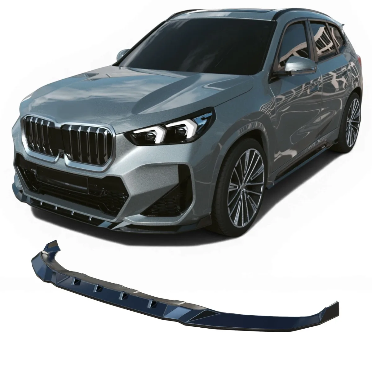 Front splitter for BMW X1 U11 with M Package | 2022-2026