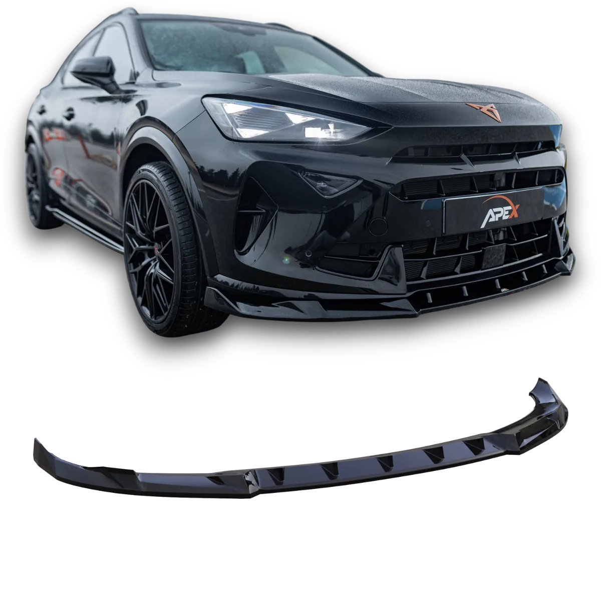 Front splitter V2 for Cupra Formentor Facelift | 2024-2026