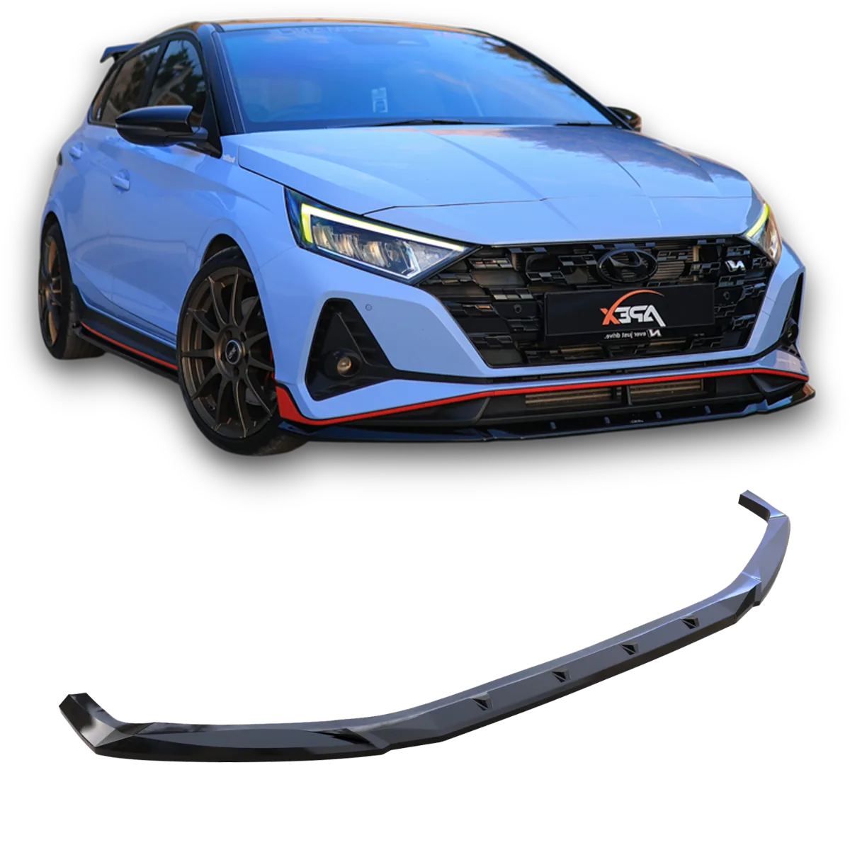 Front splitter for Hyenai i20N | 2020-2024