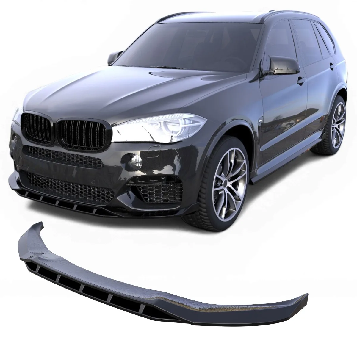 Передний сплиттер для BMW X5 F15 с пакетом M | 2013-2018