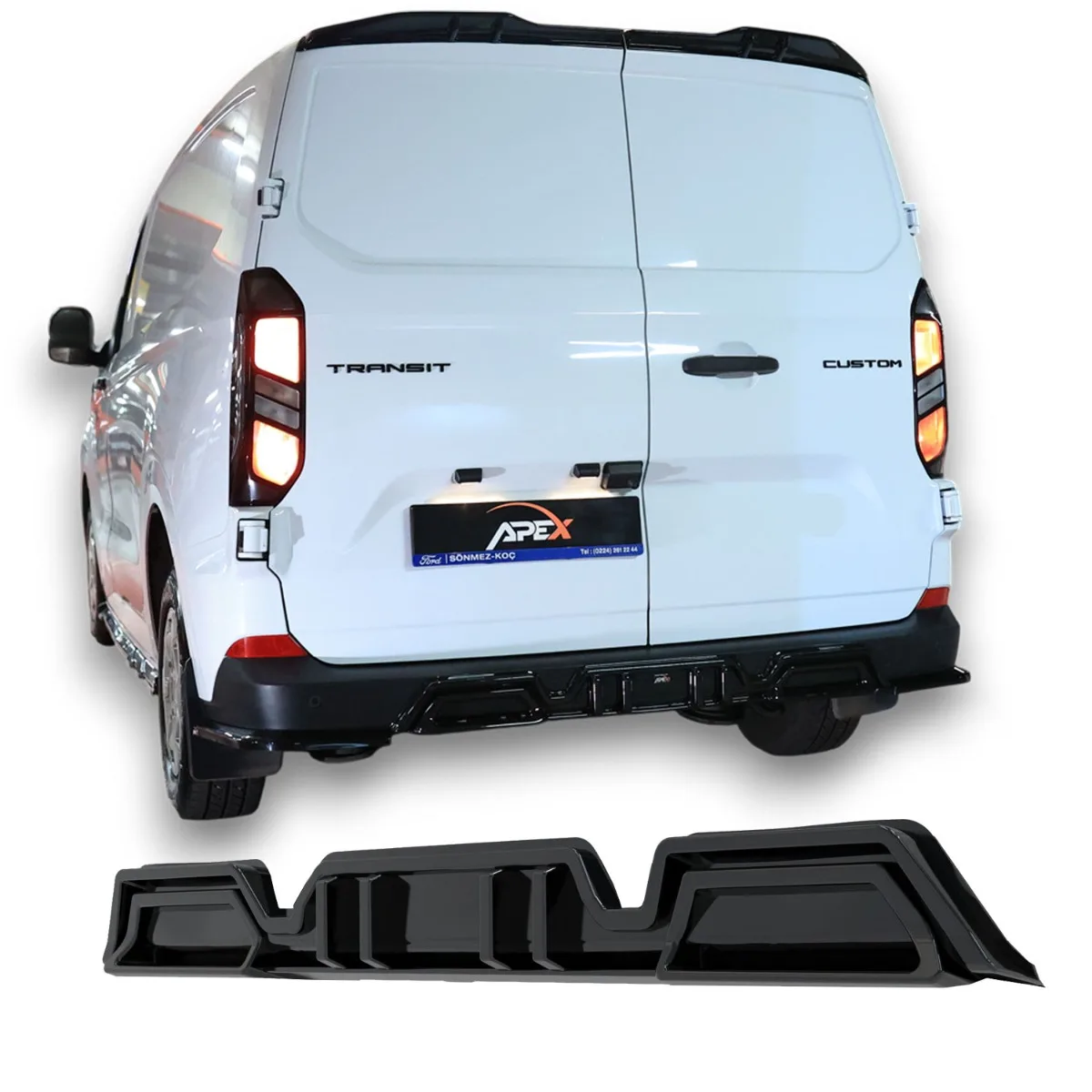 Диффузор для Ford Transit Custom Mk2 | 2023-2026