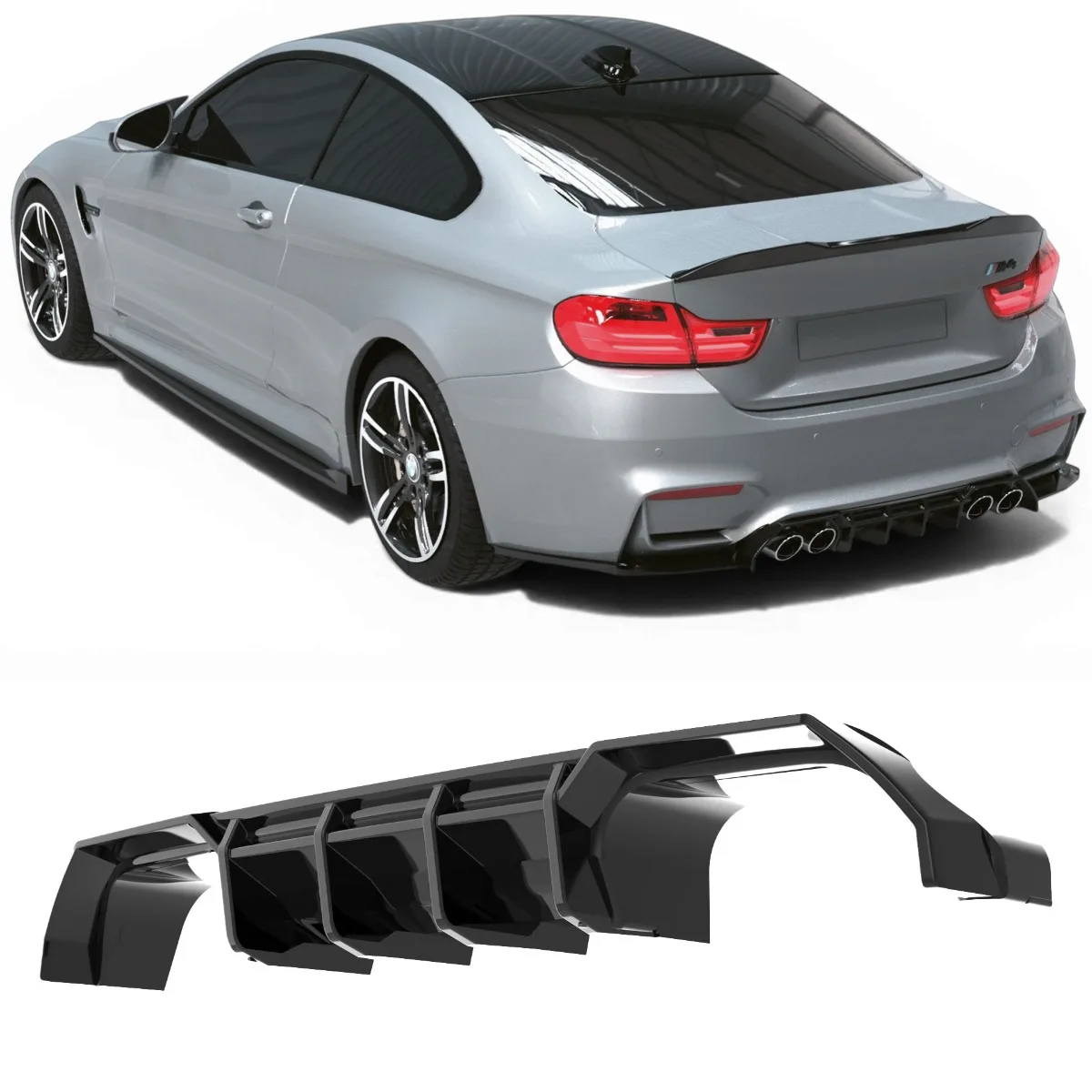 Difuusor BMW 4 Series M4 F82 | 2014-2021