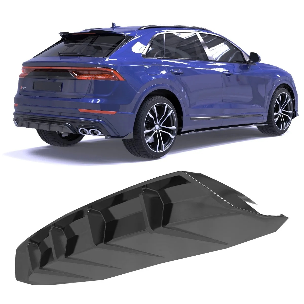 Диффузор для AUDI SQ8 Mk1 | 2019-2023