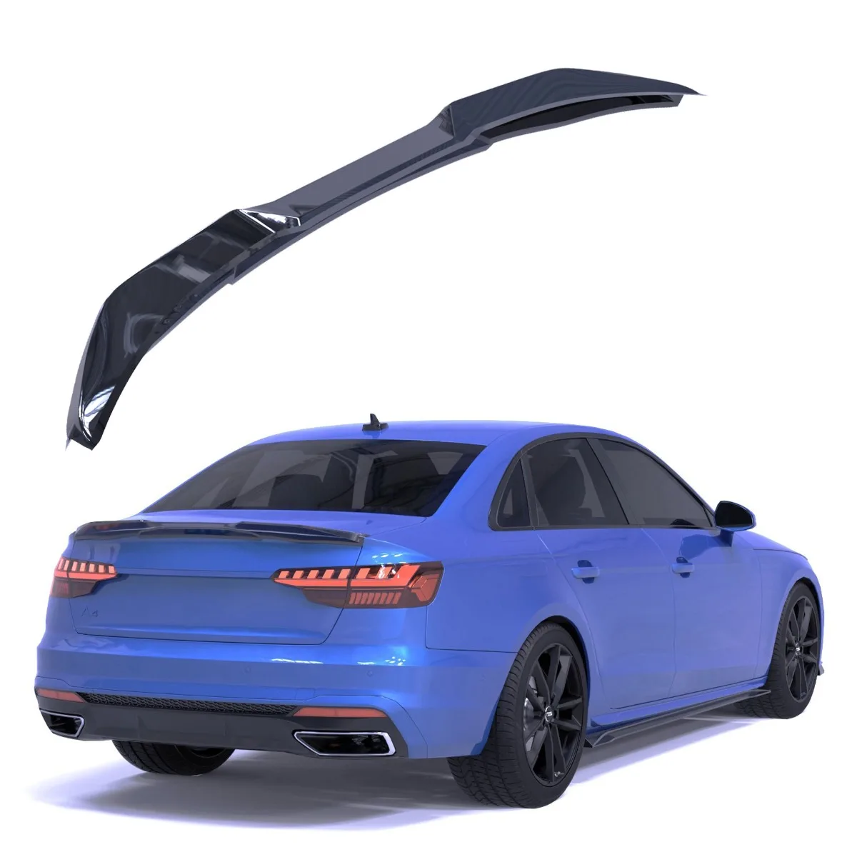 Задний спойлер для AUDI A4 / S4 B9 Facelift | 2026