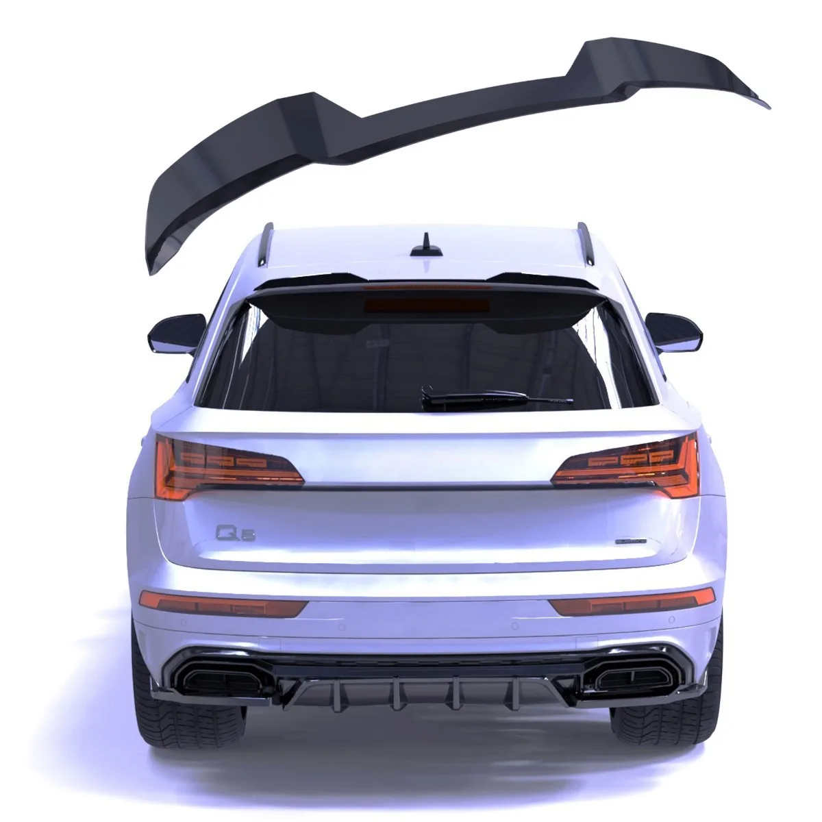 Katusepoiler AUDI SQ5 / Q5 S-Line Sportback Mk2 Facelift jaoks | 2020–2024