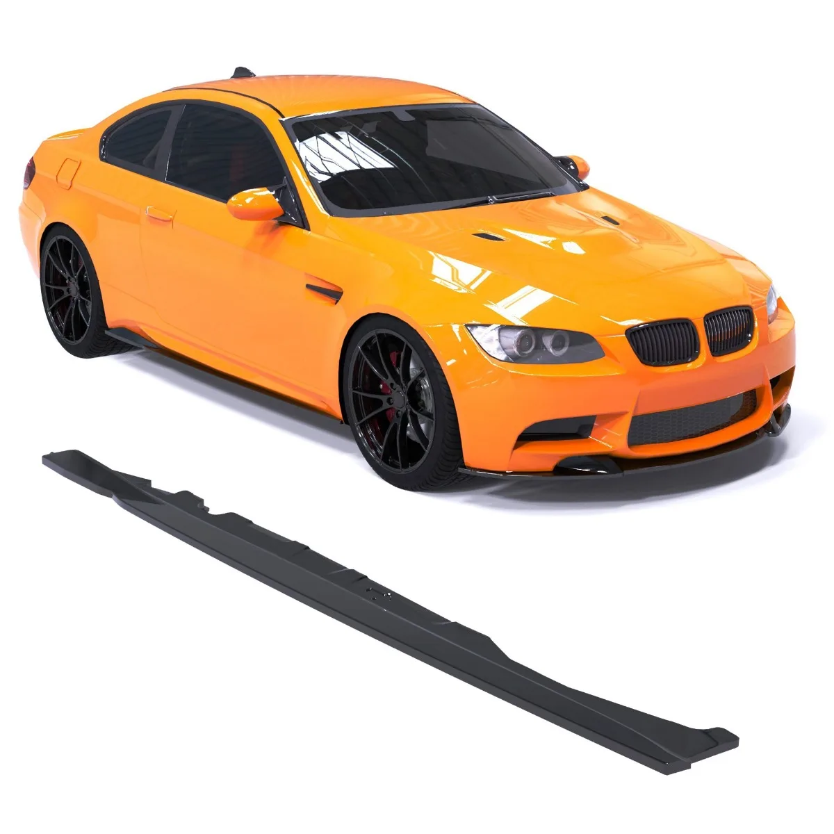 Накладки на пороги для BMW M3 E92 Coupe (2007–2013) / BMW M3 E93 Convertible (2008–2013)