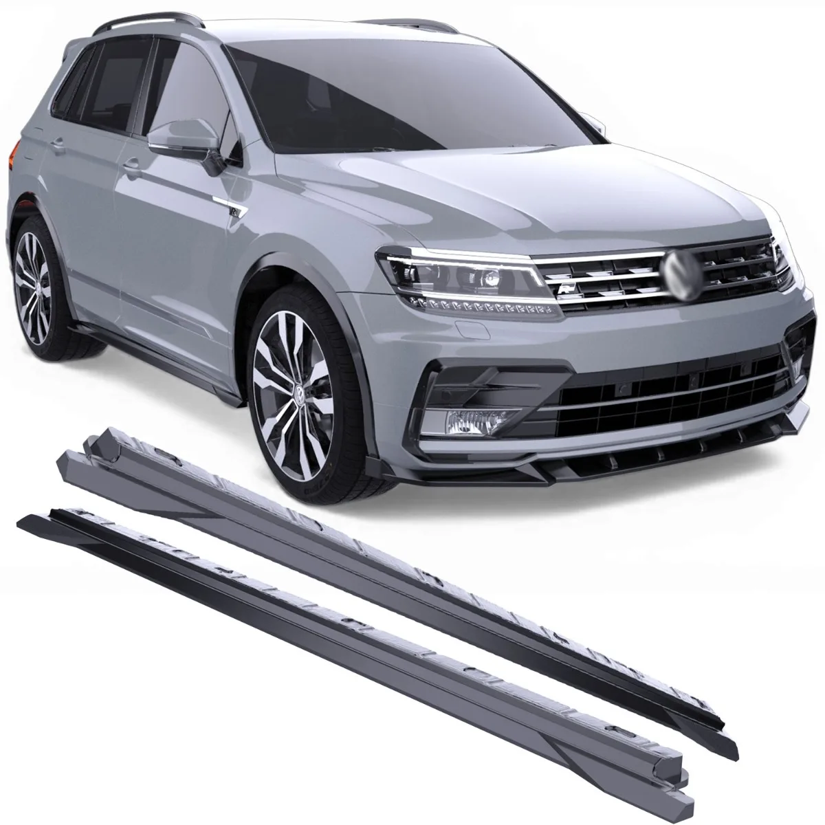 Side Skirts for Volkswagen Tiguan Mk2 R‑Line | 2015–2020