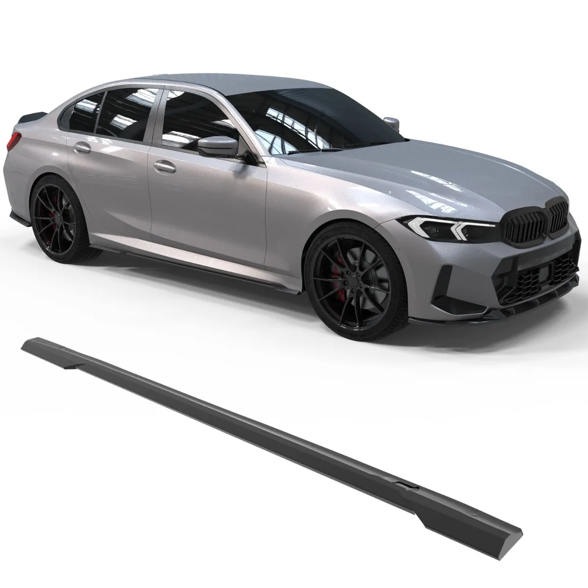 Накладки на пороги для BMW 3 Series G20/g21 M‑Pakket Facelift | 2022-2026