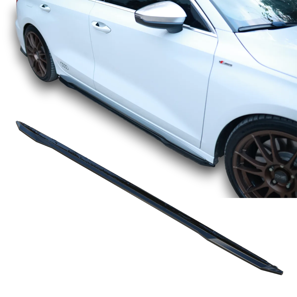Side Skirts for AUDI A3/a3 S-Line/S3/RS3 8Y Sedan | 2020–2024