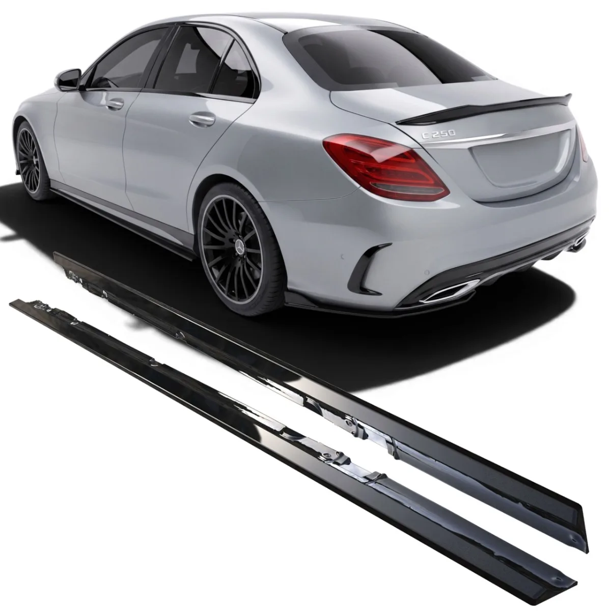Küljeliistud Mercedes W205 & S205 C-Class | 2014-2018
