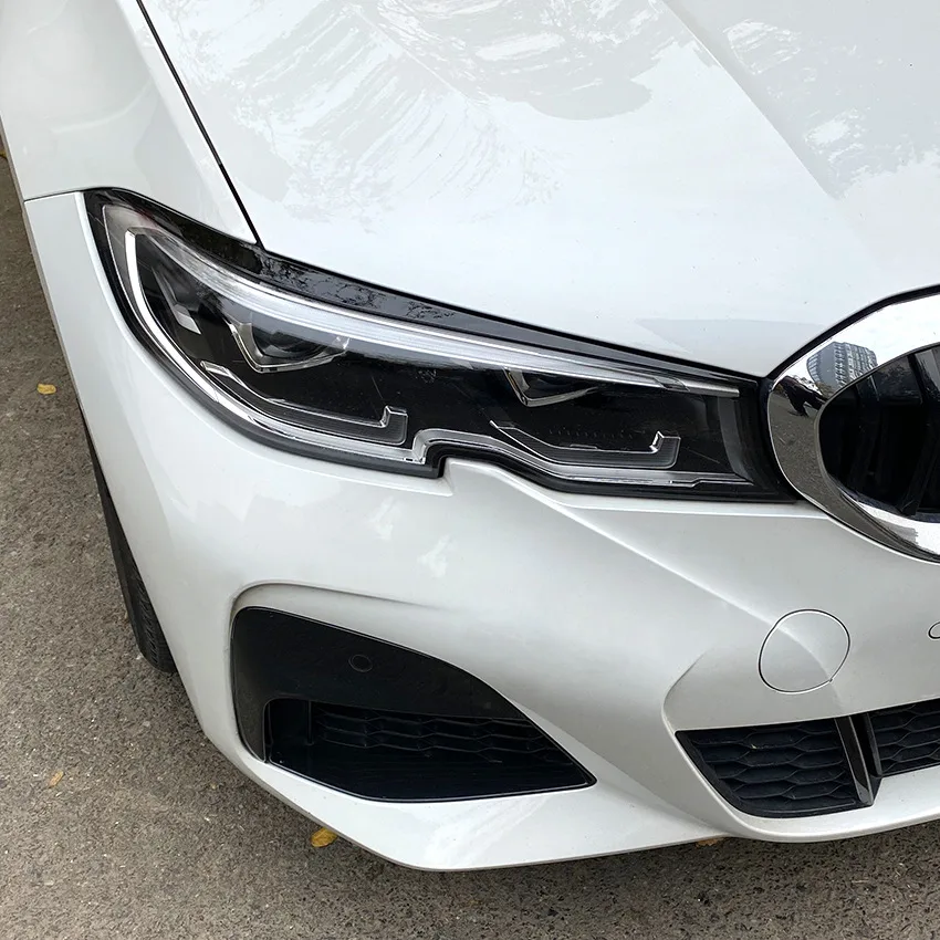 Headlight Eyebrows for BMW 3 Series G20 G21 | 2019-2022 (vor-LCI)