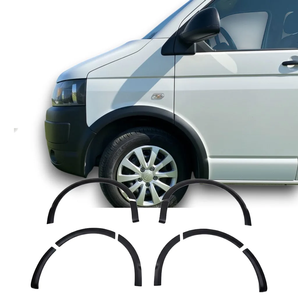 Расширители арок, комплект из 10 деталей, для Volkswagen Transporter T5/T5.1 (2003–2015) - SWB и LWB | 2003-2015