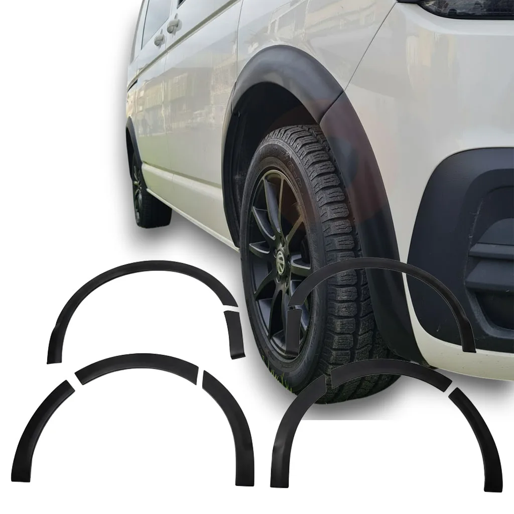 Расширители арок (8 частей) для Volkswagen Transporter T6.1 (2019-2021) - SWB и LWB